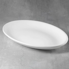 Ceramic Bisque Oval Platter- Case of 4